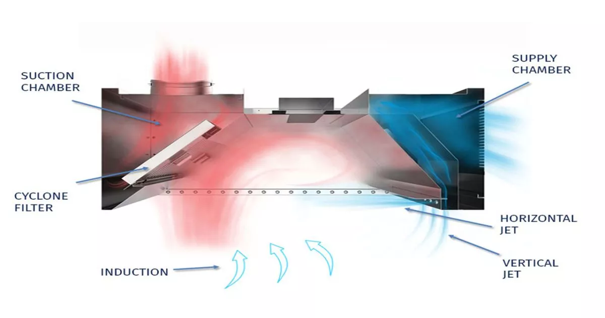 Fresh in the professional kitchen