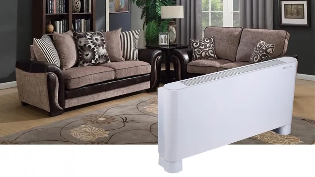 Aura CFFAC - Вентилаторен конвектор Вентилаторен конвектор за подов или стенен монтаж